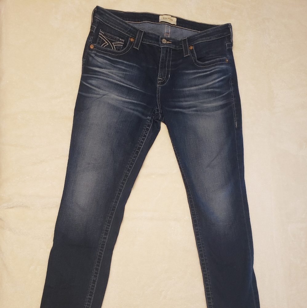 Big Star Maddie Skinny Jean Waist 32 Size 14